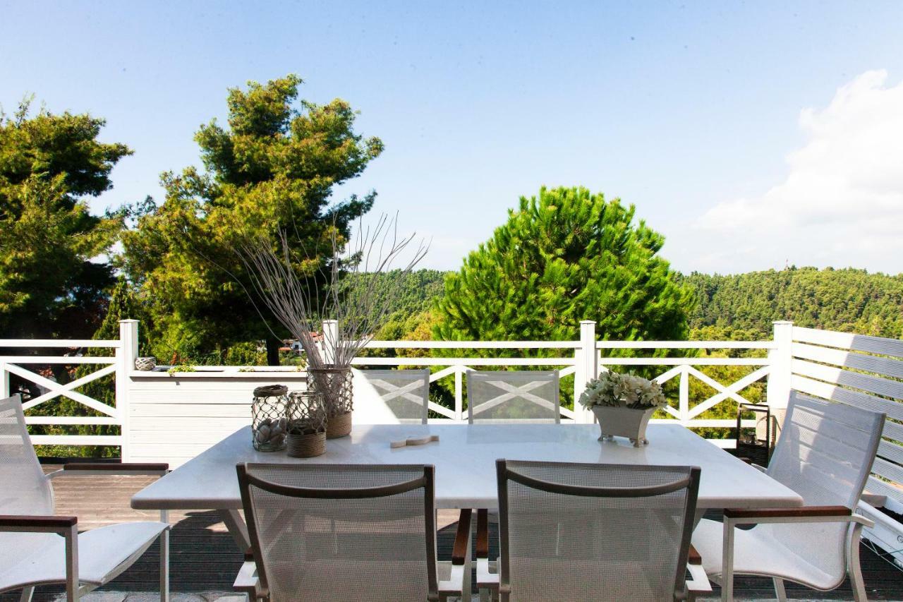 Elani Beautiful Villa Siviri Exteriör bild